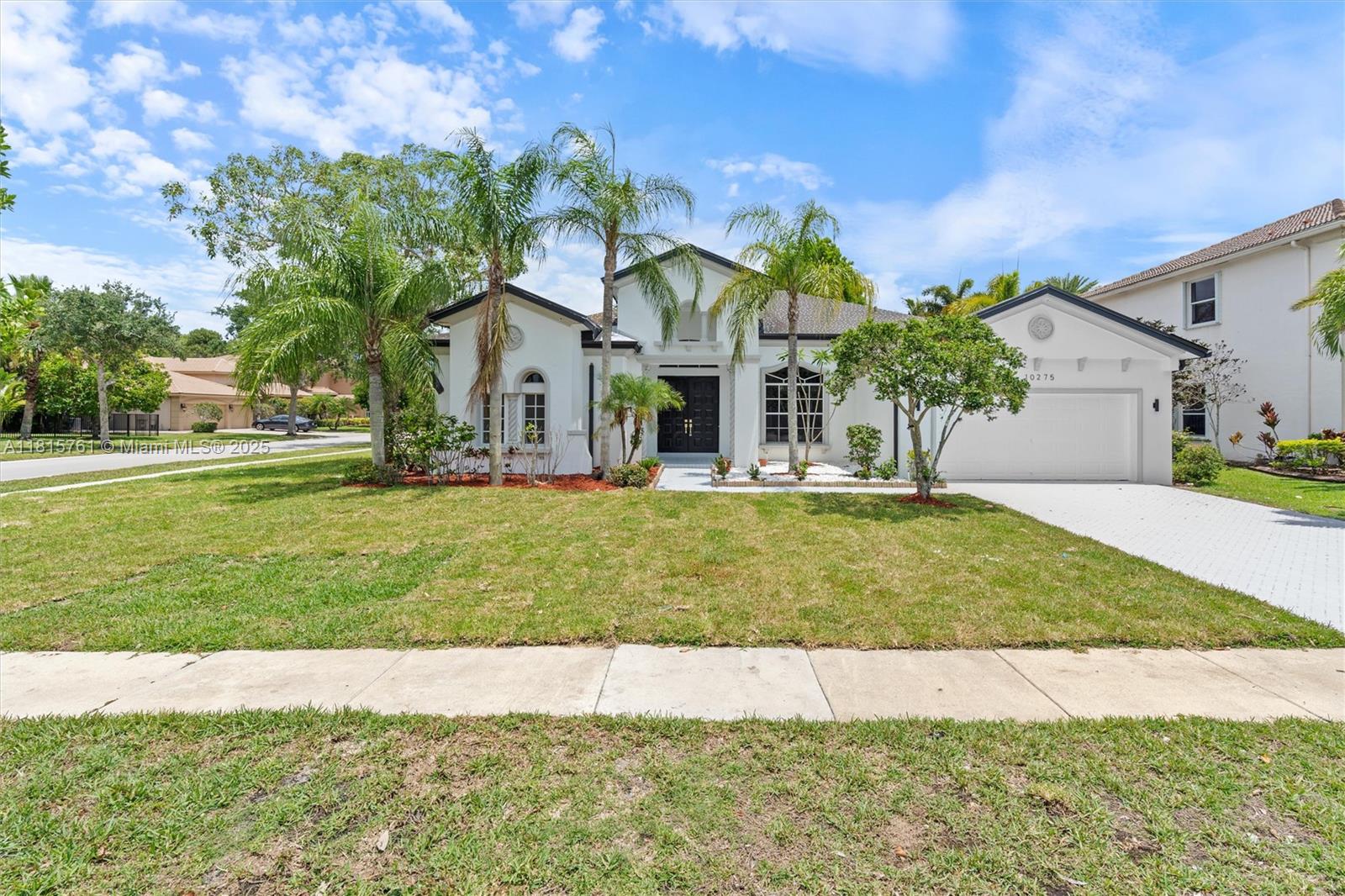 Step into modern elegance with this beautifully designed home, offering bright open-concept living spaces flooded with natural light. Enjoy soaring ceilings, a luxurious primary suite featuring dual showers and a freestanding soaking tub, and a private backyard oasis complete with a stunning pool—perfect for relaxing or entertaining. A brand-new roof (2025) adds lasting value and peace of mind. Nestled in a peaceful and family-friendly community, residents enjoy access to tennis courts, a playground, and tranquil surroundings ideal for those seeking comfort, style, and serenity.