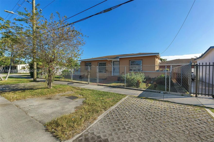 Great opportunity for first-time buyers or investors. 3BR/2BA plus Den corner-lot home with large yard and ample parking. Zoned duplex. Prime location near hospitals, Midtown & Wynwood. Great opportunity for first-time buyers or investors. 3BR/2BA corner-lot home with large yard and ample parking. Zoned duplex.