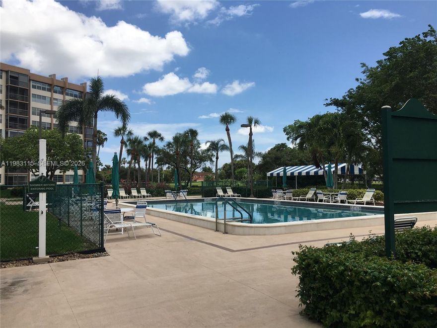 Prestigious Resort Style in Park Place. 2/2 Bedroom Bathroom. New flooring in the Master Bedroom with Tiles in Living Area. Spacious Walk in Closets. New Microwave, Dishwasher, Water heater. Guest bathroom and Master bedroom renovated. New blinds and upgraded fans in all the rooms. Close to Hospitals, Shopping Center and Pembroke Lake Mall. 4 Pools and Tennis Courts. 24 hour Security Patrol. Guard at Gate. Courtesy Bus. This is 55+ Community, Need one occupant to be over 55 and no one under 19 years. Includes water, internet and cable through Blue Stream.