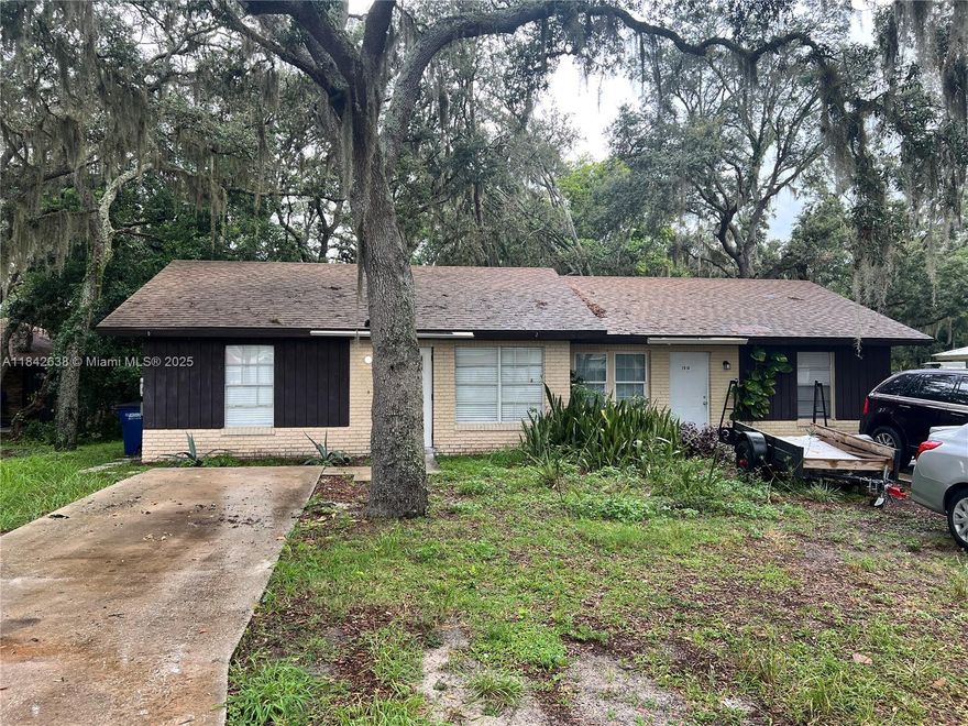 Prime Investment Opportunity in Sebring, FL! This partially rented duplex offers immediate income and long-term upside. Each 2-bedroom, 1-bath unit is approx. 850 sq ft. The 2021 unit features a fully renovated kitchen and bathroom, while the 2019 unit includes new appliances. Both units have been freshly painted, upgraded with modern lighting, and have efficient A/C systems. No flood insurance required. Conveniently located near shopping, dining, and schools—ideal for attracting quality tenants. Zoned MULTI-FAM <10 UNITS. Cap rate 9.56%. First-time homebuyers are also welcome. Seller financing available with 30% down - flexible terms and conditions. 24-hour notice required for showings.