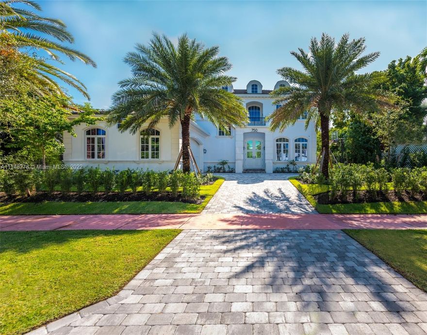 Effortless luxury – this is the only way to describe this 6 bedroom, 6.5 bath newly built home in one of Miami Beach’s premier neighborhoods. An envious floor plan with 4 large family bedrooms upstairs featuring a sophisticated master suite with large balcony, 2 huge walk-in closets, & a well-designed master bath with dual sinks, spa tub, & separate shower with dual shower heads and spray. Natural light flows throughout the house & highlights the large eat-in kitchen with 6 burner gas stove, side by side sub zeros, & large walk-in pantry. A spacious & relaxed family room plus elegant formal living & dining complement the space. Fabulous pool with expansive outdoor living areas, summer kitchen, & outdoor shower. Lush tropical landscaping provides calming green space & the utmost in privacy.