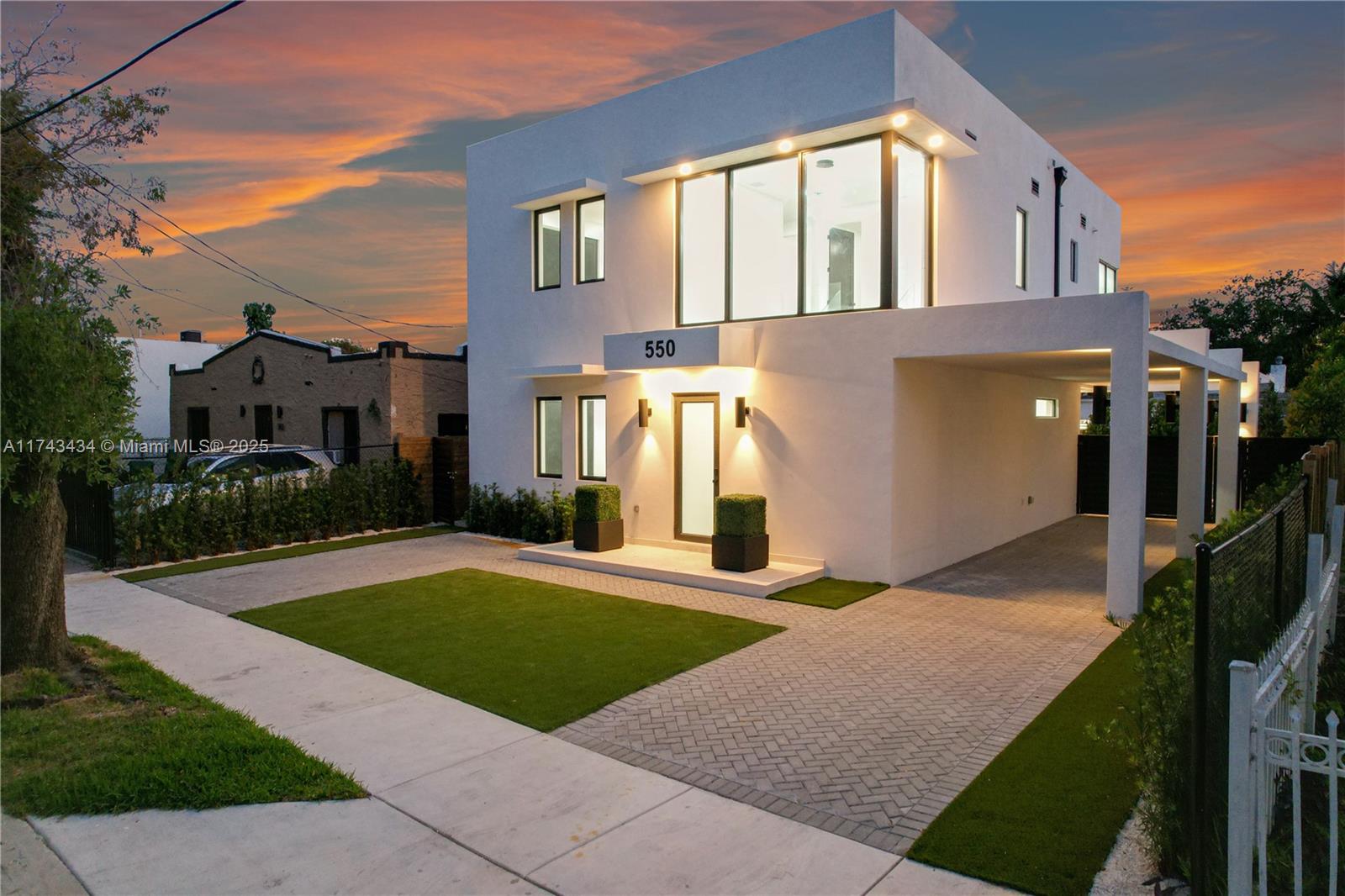 Property for Sale at 550 Nw 42nd St, Miami, Broward County, Florida - Bedrooms: 6 
Bathrooms: 5  - $2,350,000
