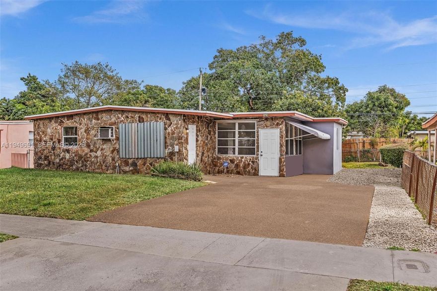 Great single family home 3 bedrooms, 1 bath , all renovated with a  big fenced back yard. This property is ready to be called home