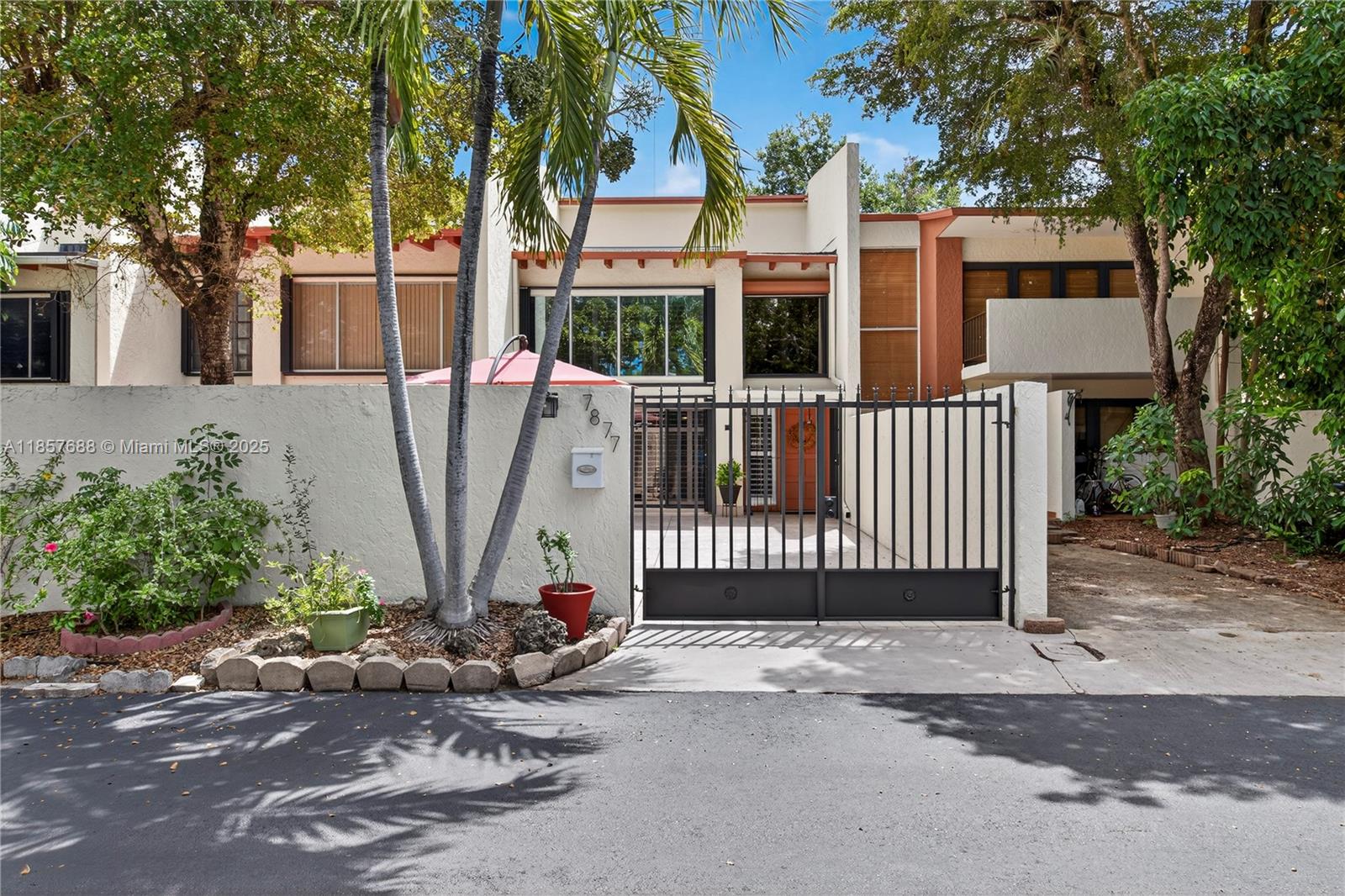 Welcome to your new home in the community of Kendalltown, Miami! This beautifully maintained 3-bedroom, 2-bathroom townhome offers comfort, style, & functionality. Living area with soaring high ceilings & abundant natural light; airy & inviting atmosphere. The stone flooring on the first level adds timeless elegance, while the engineered hardwood floors upstairs bring warmth to the private living spaces. Stainless steel appliances equipped kitchen & extend your living area outdoors with a screened-in patio. Located in a quiet, well-maintained neighborhood near restuarants, FIU, schools, shopping, airport & all major highways. Clubhouse offers pool, tennis, pickle ball, gym & much more. Perfect for investors; low maintenance fees.