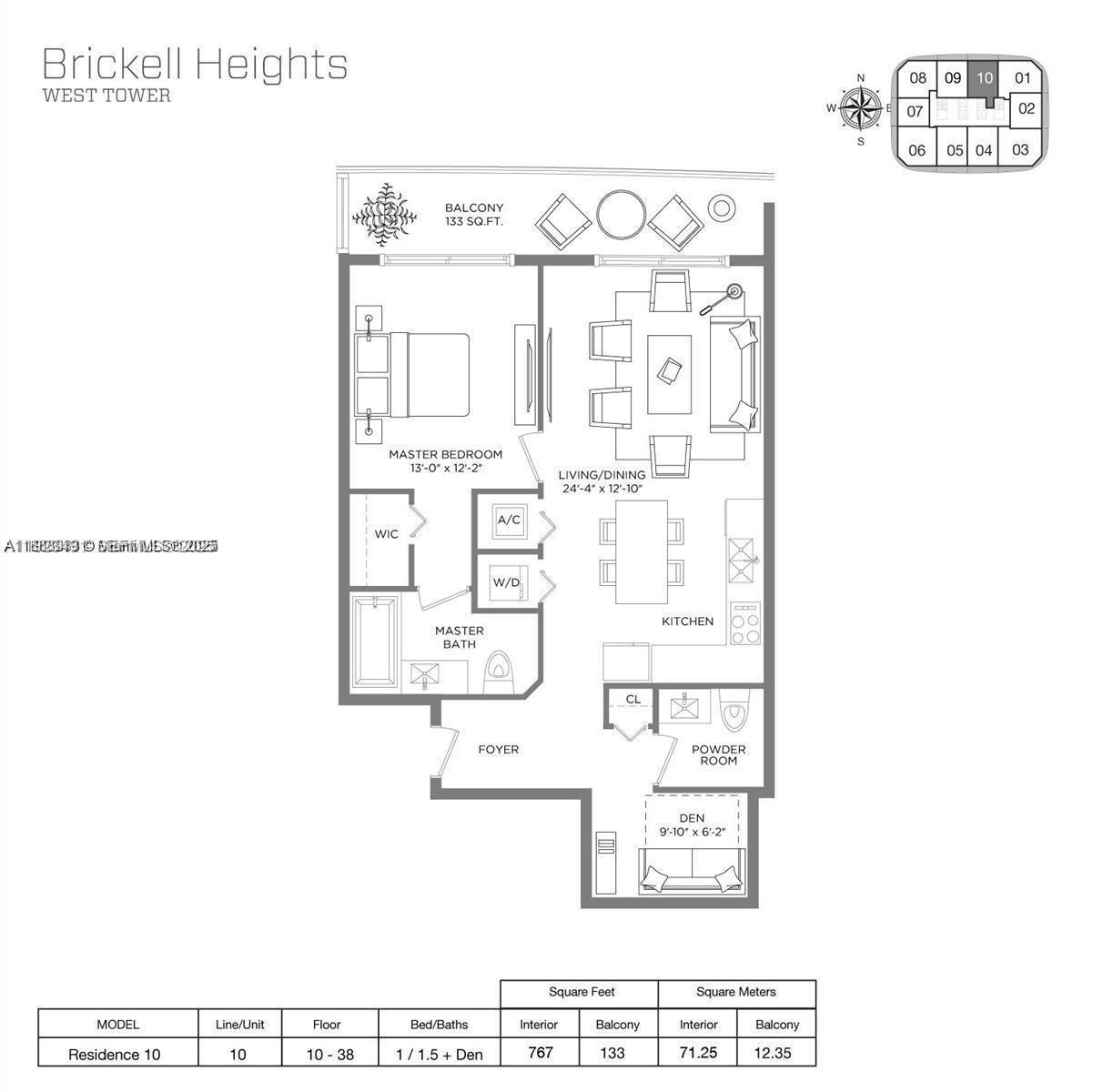 BRICKELL HEIGHTS WEST CON - Residential Lease