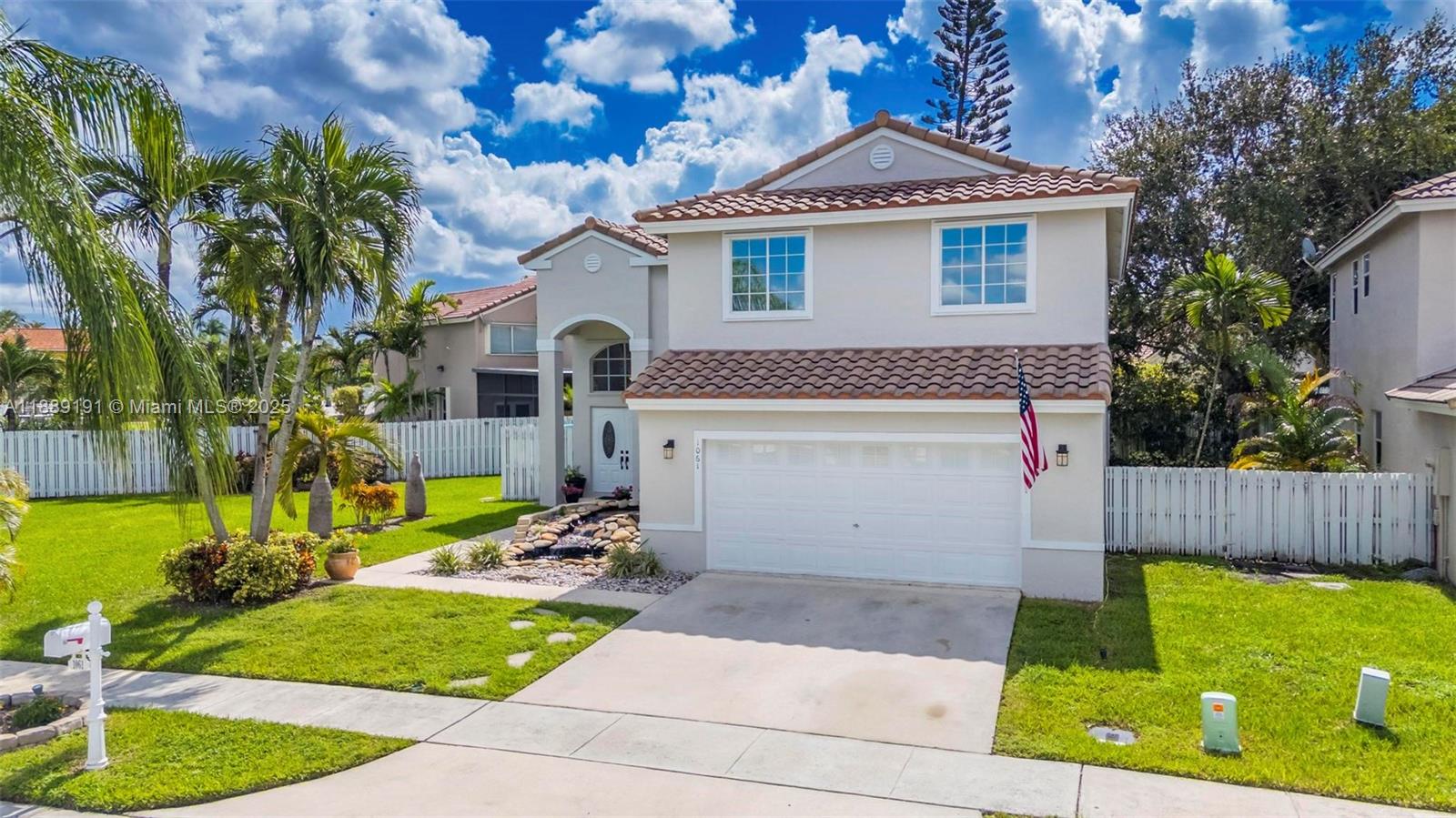 Charming and tastefully upgraded, move-in-ready home on an oversized corner lot in the welcoming Chapel Trail neighborhood ideal for families and those who love to entertain. Spacious side and backyard offer room to create your dream pool or retreat, complete with a pond that will bring tranquility to your life. Updates include a modern kitchen (2024), fresh interior/exterior paint (2025), AC (2019), electrical panel (2020), and roof (2011). Guest baths remodeled upstairs (2020) and downstairs (2018). Features a separate laundry room, and landscape lighting that highlights gorgeous palm trees. Located in a quiet neighborhood with top-rated A+ schools and parks. Low HOA includes fiber-optic Wi-Fi and cable. Just bring your personal touch start making wonderful family memories!