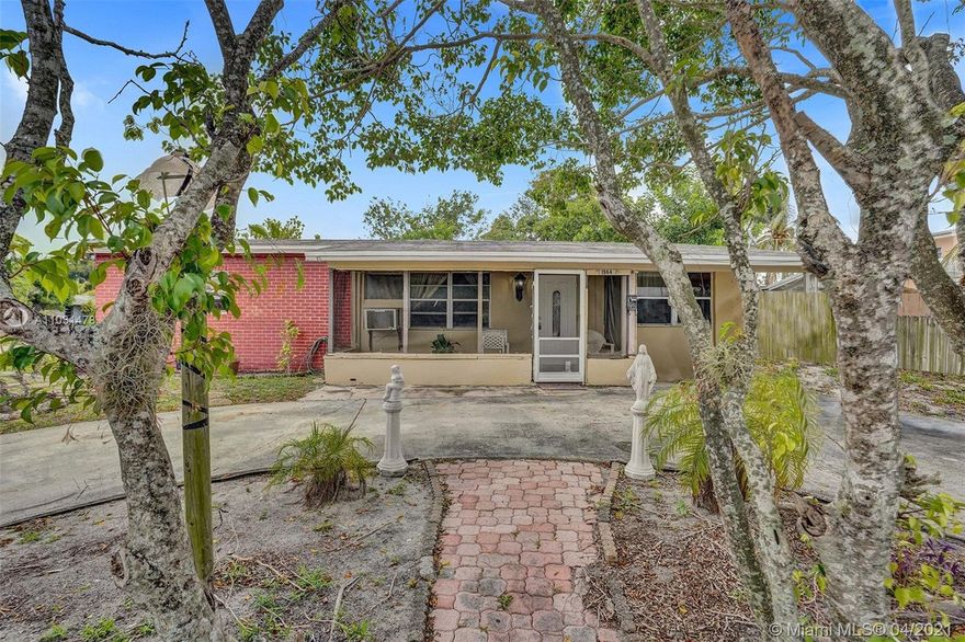 Invest in this opportunity to own a 3-bedroom single family residence on a corner lot, at an extraordinary price! This home is set with a fenced yard and screened-in front and back porches for privacy and enjoyment as you watch the evening sunset. Having this corner lot offers a spacious yard for entertaining and gardening. Just minutes away from I-95 and the beach, this family-oriented neighborhood will provide comfort and convenience to suit your needs.