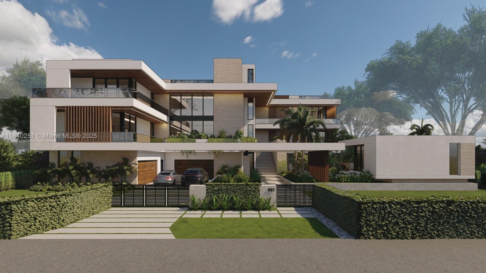 Rare development opportunity in guard-gated Belle Meade! Plans have been submitted for a stunning new residence of over 10,000 SF under A/C, but with over 14,000 sqft of total construction, will be delivered with full approvals - shovel ready to break ground. Situated on a massive 15,930 SF lot with 135' of frontage, this property offers a premier canvas for a luxury estate. Located in Miami’s MiMo District, just minutes from the Design District, this is your chance to build a true architectural masterpiece in one of Miami’s most desirable neighborhoods. Your vision, endless opportunities, QUITE the opportunity.