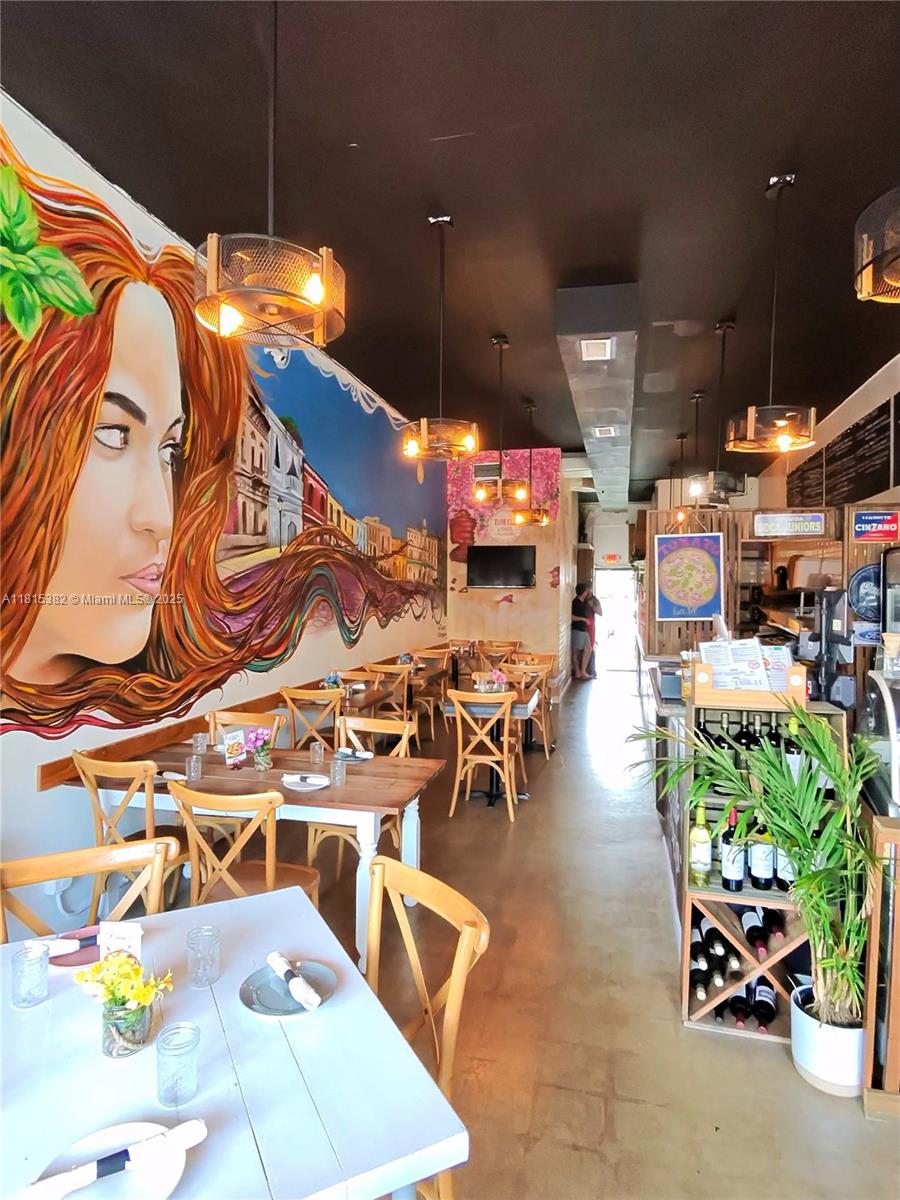 Incredible opportunity to own a well-known, highly rated restaurant in the heart of North Miami’s busiest corridor. This successful establishment has been serving the community for over 10 years and comes with a loyal customer base, strong local reputation, and steady cash flow.
Amazing location with heavy foot and drive-by traffic
Indoor seating for 24 + charming patio seating
1,000 sq. ft. of well-utilized space
2COP (Beer & Wine) license included
Gross revenue of $340,000+ per year (plus additional cash sales)
Currently operating from 4:00 PM daily – opportunity for expanded hours
Low rent of $2,556/month
Landlord open to a new 5-year lease with flexible terms. Step into a profitable operation from day one!
