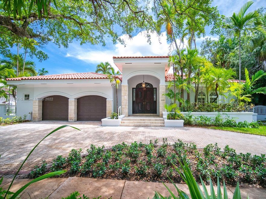 HOUSE IS IN MINT CONDITION,beautifully remodeled located on a beautiful Coral Gables street close to the Granada & Biltmore Golf Course, Venetian Pool, Miracle Mile & more.As you walk in, there are 2 courtyards bringing in lots of natural light. House features 5 bdms & 7 baths.Comes w/2 master bdms.One upstairs for complete privacy & the other downstairs overlooking the splash pool w/jacuzzi & lush landscaping.House comes with an in-law quarters/maid quarters w/ private entrance. House has marble & wood floors, top of the line appliances & fixtures. Kitchen is white wood w/quartz countertops. Also comes w/ new double oven, dishwasher, wine cooler & draftdown range.Roof is 2020, New impact windows & doors. New electrical.House has 2 storage rooms & has a 2 car garage.CLICK ON VIRTUAL TOURS.