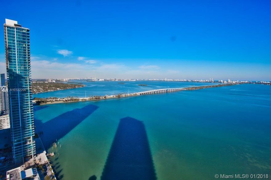 Live in the epitome of luxury at the brand new Biscayne Beach in this 2 bedroom plus den, and 3 bathrooms. Gorgeous direct ocean and bay views from every room. Enjoy sunrises from your oversized 214 sqft terrace. Unit features 10Ft. ceilings, Miele appliances, and floor to ceiling glass windows. Luxury amenities including 2 pools, cabanas, beach club overlooking Biscayne Bay, state of the art gym, spa, tennis courts, volley ball court, dog park, 24hr concierge, and exclusive Miami restaurants.