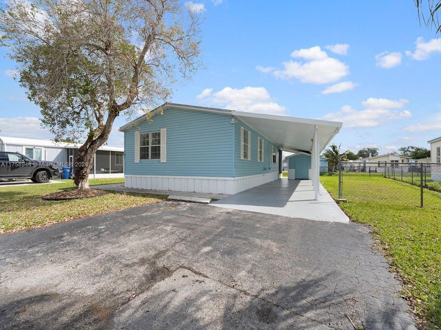 Welcome to your totally remodeled home in Gateway Estates! This stunning manufactured home offers the perfect blend of comfort and luxury with 2 bedrooms and 2 bathrooms, ideal for small families or couples looking for a cozy retreat. The community pool is just steps away, providing a refreshing oasis for those hot summer days. Imagine waking up to breathtaking waterfront views every morning, or enjoying a cup of coffee on your screened patio as you watch the sun rise over the horizon. With a carport and shed included, you will have plenty of space for storage and parking. Don't miss out on the opportunity to make this your own slice of paradise in Gateway Estates. Minutes from the Turnpike and US1 to Key Largo. Text listing agent for appointment.