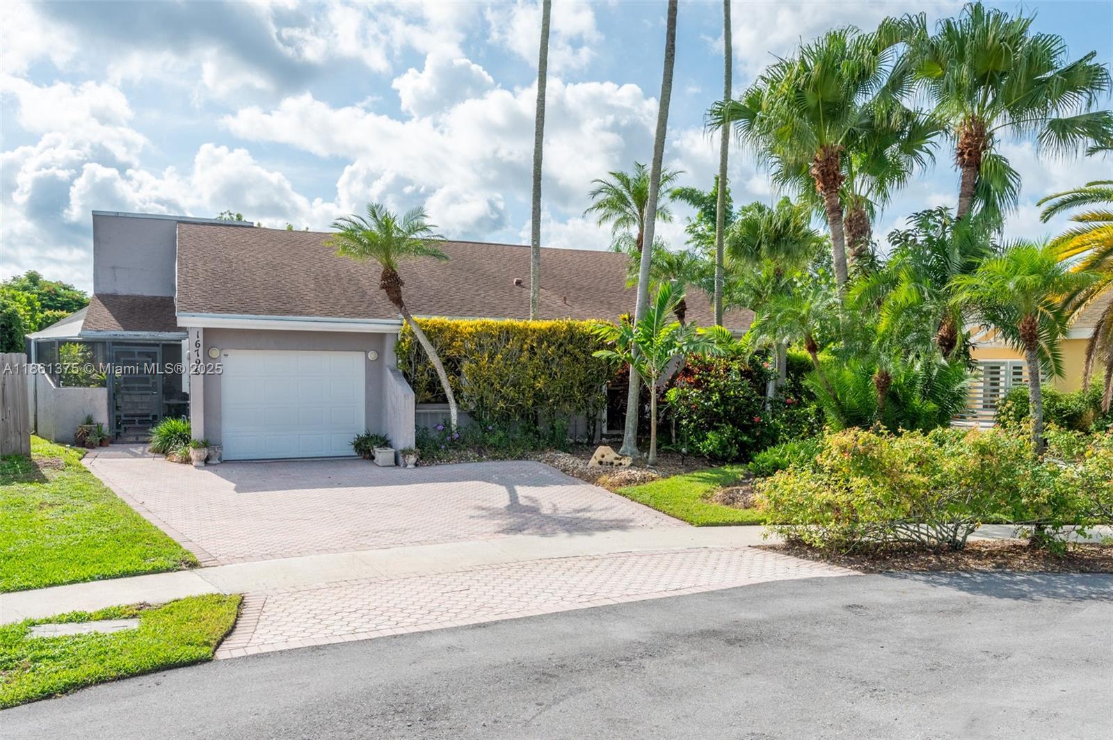 Welcome to your dream home in sought after Bonaventure Lakes community! This stunning 3-bed, 3-bath residence w/ 2,328 SF on an oversized 8,859 SF cul-de-sac lot offers ultimate privacy. Step inside to discover a beautifully updated kitchen, boasting top-of-the-line stainless steel appliances, sleek cabinetry, and elegant porcelain tiles. The spacious primary suite features a cozy sitting area, perfect for unwinding after a long day. The open floor plan flows seamlessly, enhanced by modern LED lighting. Enjoy the Florida lifestyle w/ a heated, screened-in pool & paver deck, ideal for entertaining or simply relaxing. Additional amenities include a 1-car tiled garage w/ AC, washer/dryer, & laundry tub, as well as sauna & custom built workshop/storage shed. Accordion shutters throughout.