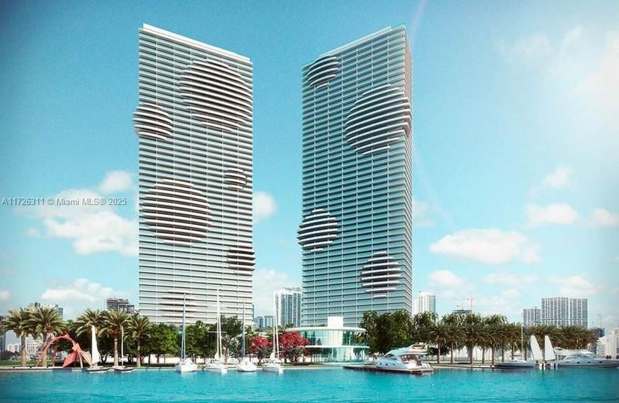Live in the Paraiso District at Gran Paraiso. This unique 2 bedroom plus den residence has direct bay views with a large terrace and kitchen featuring Italian cabinetry and quartz countertops. Gran Paraiso offers resort-like amenities with a secure lobby with a front desk and receiving department, a gorgeous bayfront beach-entry-like pool with lounge beds, a state-of-the-art fitness center, bowling and social lounges, a business center and so much more. Located in Edgewater the center of Miami, minutes from the design district, Miami Beach, the Airport, Brickell/Downtown Miami, and easy to get to the highways. Tenant Occupied until 5/31/2025