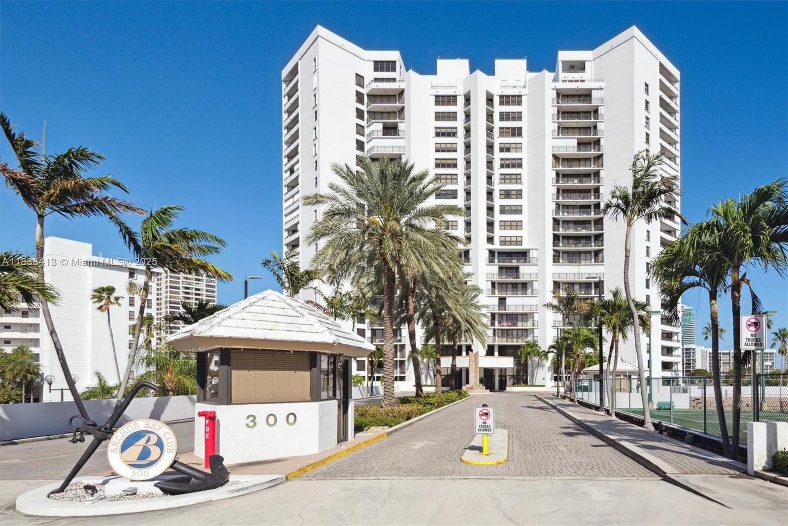 Looking for a large 1BR/2BA condo with w/d in the unit in a boutique, luxury building with its own marina, close to the beach, parks & shopping? Then this 1221sf, 8th floor condo with floor to ceiling windows, laminate flooring, an updated kitchen & hurricane shutters might be the perfect choice. Anchor Bay features 24 hr security, valet, a waterfront pool area, 2 barbecue areas, gym, community room, tennis & pickleball courts and manager on site. Docks may be available for rent or for sale from other owners. Enjoy getting to know your neighbors at the building's parties. Secure your place in the sun in Hallandale Beach now.