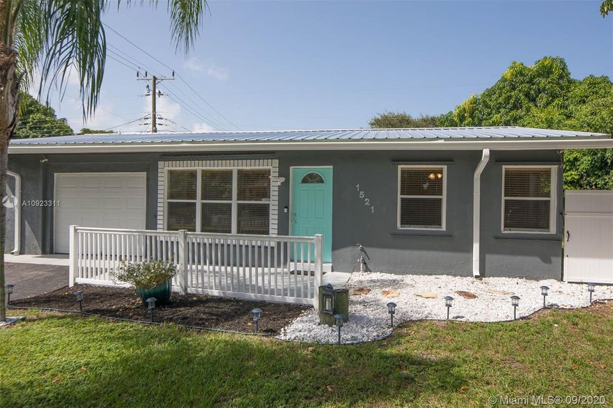 Look no further, you will fall in love with this charming renovated one story gem, perfect for first time home buyers or empty nesters, located on a quiet street in desirable Cresthaven, modern white kitchen with stainless appliances & quartz countertops, stunning tile backsplash & elegant lighting. NEW metal roof & gutters, NEW hurricane rated garage door enclose the carport, utility room in garage with washer/dryer hookups. LVF grey wood-like flooring, Remodeled expanded bathroom. Huge enclosed Florida Room great for entertaining. Freshly painted inside & out, newly installed white PVC fence to enclose the massive yard w/room for a pool, or to park your Boat/RV. No HOA, short bike ride to the beach, shops & restaurants. Close to all major highways & airports. A must see & won't last!