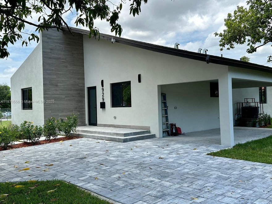 NEW CONSTRUCTION!! single family home that features 4 bedrooms, 2.5 baths, high ceilings, and a carport in an oversized lot. Exceptional location just a block away from the police station, Belafonte Tacolcy community center, and easy access to I-95.
A/C Area 1607 sqft, porch 106 sqft and carport 143 sqft.
$10,000 BUYER CREDIT