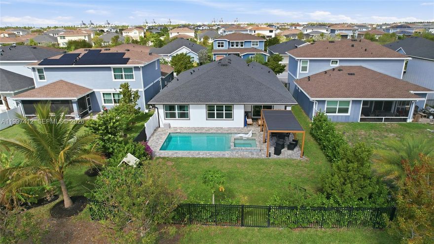 Experience refined South Florida living in this beautifully upgraded 2021 single-story residence located in the highly sought-after Arden community.

4 Bedrooms | 3 Full Bathrooms | 2-Car Garage + Golf Cart Garage

Step into a bright, modern kitchen featuring sleek cabinetry, stainless steel appliances, and a spacious island that opens perfectly into the living area — ideal for entertaining and everyday living.

The primary suite is generously sized, with a walk-in closet and a spa-style bathroom with dual vanities.

Step outside to your private backyard retreat featuring a Pool, Jacuzzi, Pergola, and a fully fenced yard.

Enjoy the lifestyle that Arden offers: fitness center, resort-style pool, playgrounds, scenic lake, and trails for biking and running.

HOA IS $275 monthly

A perfect blend of style, comfort, and lifestyle.

Arden — Loxahatchee, FL