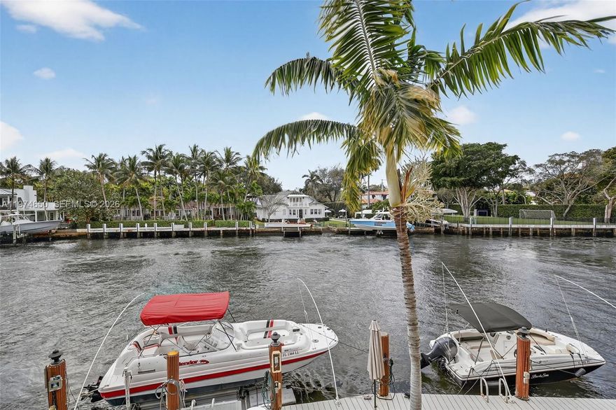 Waterfront 2-bedroom, 2-bath condo in Riverview Gardens, located just off Las Olas in the heart of Fort Lauderdale. This second-floor fully furnished corner unit offers beautiful canal and Intracoastal views with ocean access and no fixed bridges.

The kitchen has just been fully renovated with modern finishes, and the unit includes an in-unit washer and dryer for added convenience. Light-filled living spaces, tile and wood floors, and a well-designed layout make this a perfect primary residence or seasonal retreat.

Enjoy a prime location just minutes from dining, shopping, and the beach.