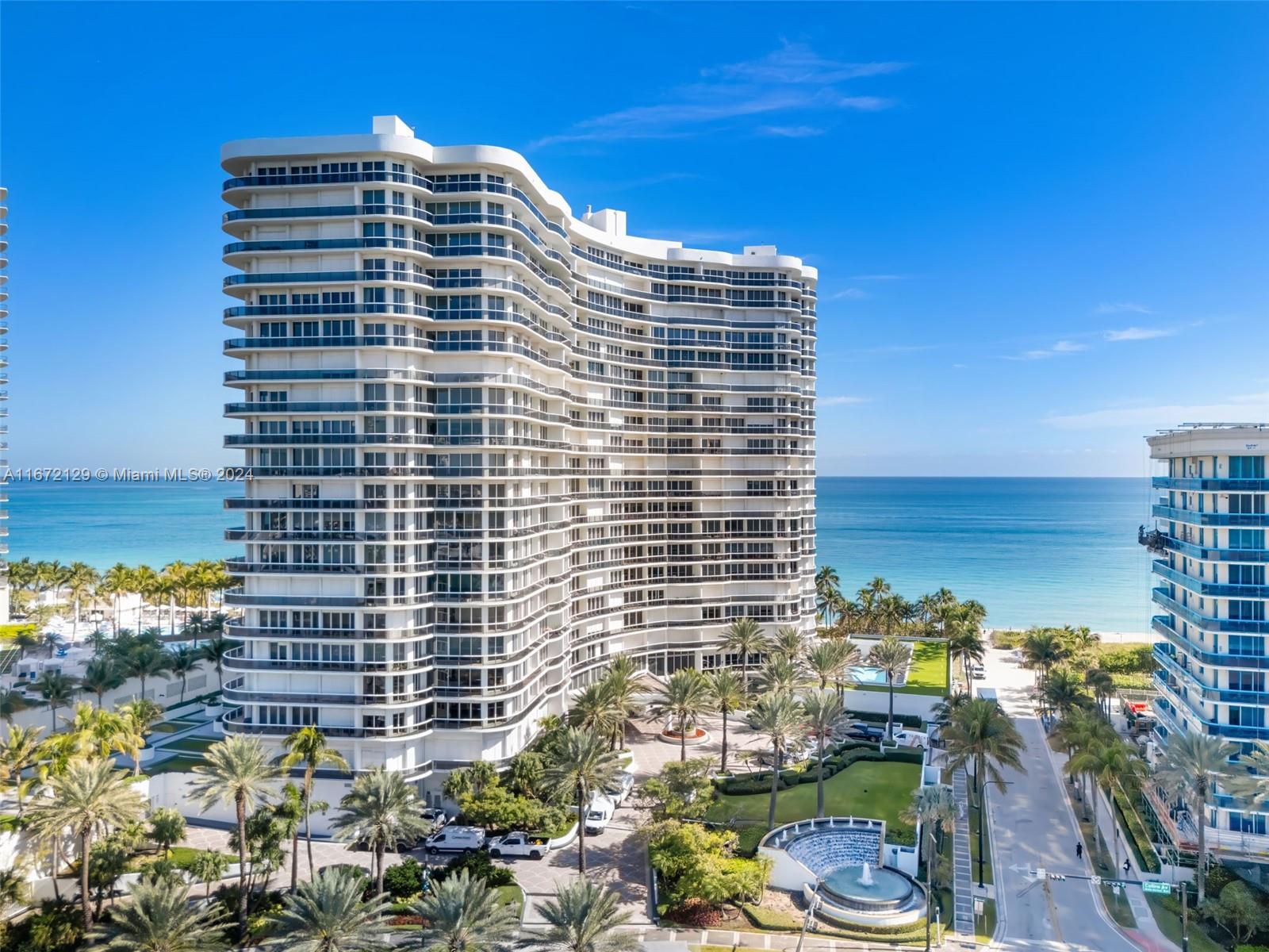 Rental Property at 9601 Collins Ave 505, Bal Harbour, Miami-Dade County, Florida - Bedrooms: 2 
Bathrooms: 3  - $12,000 MO.