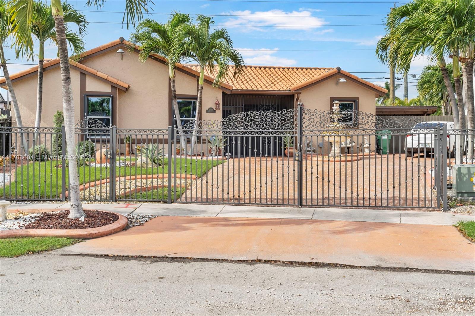 Move in Ready! NO HOA! It will go fast! Landscaping, Water, and Light included! This is a well-kept house with 3 bedrooms and 2 baths, a patio, ample parking space, and a fenced area. ***Please note that the landlord lives on the property but in a separate private area*** The landlord has his private entrance through the backyard area behind the house. The landlord has access to the backyard, which is part of his entrance, the backyard is not part of the house.