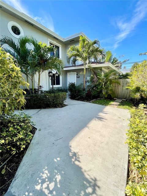 A home in Fort Lauderdale