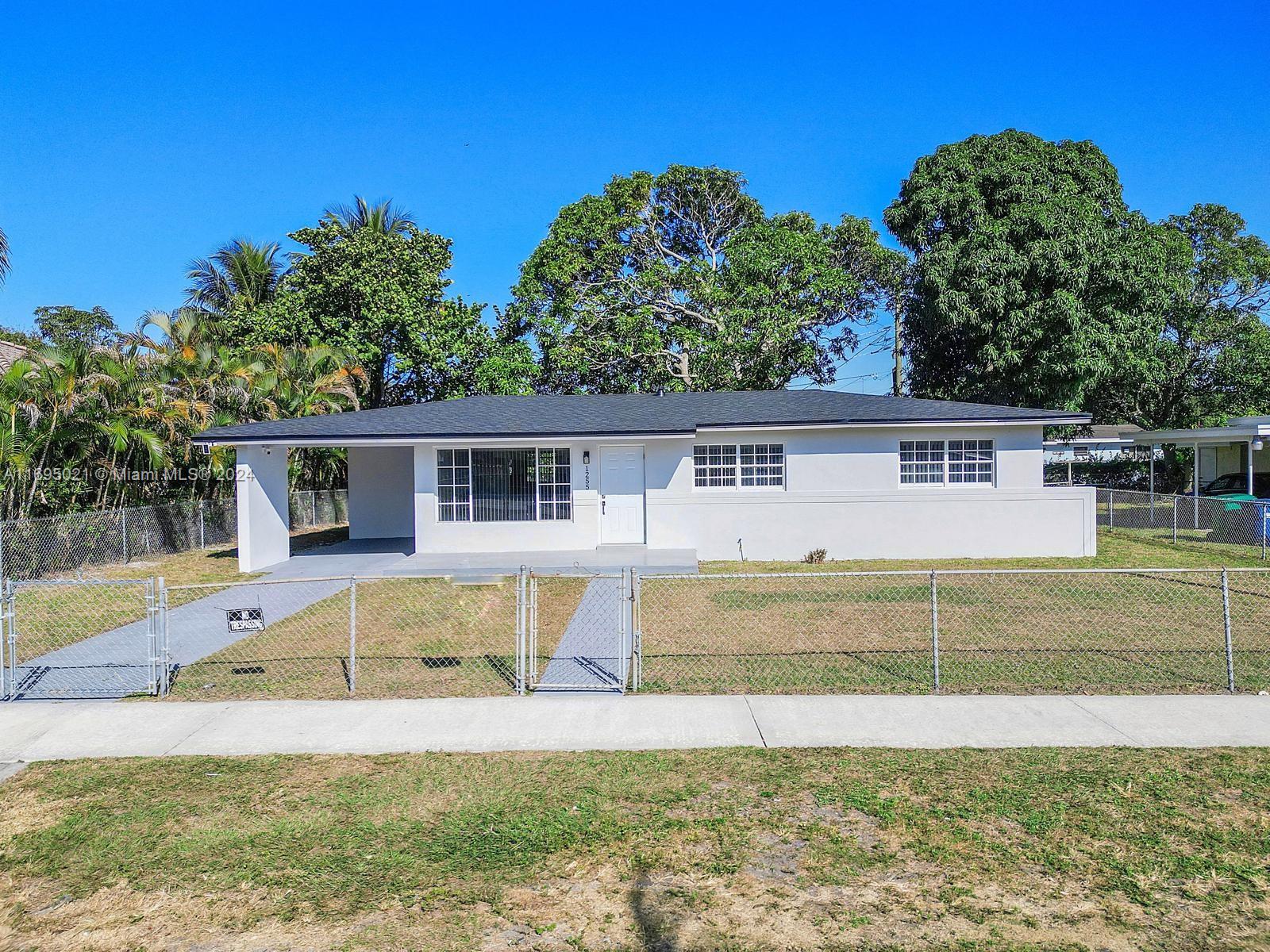 Property for Sale at 1255 Nw 172nd Ter, Miami Gardens, Broward County, Florida - Bedrooms: 3 
Bathrooms: 2  - $540,000