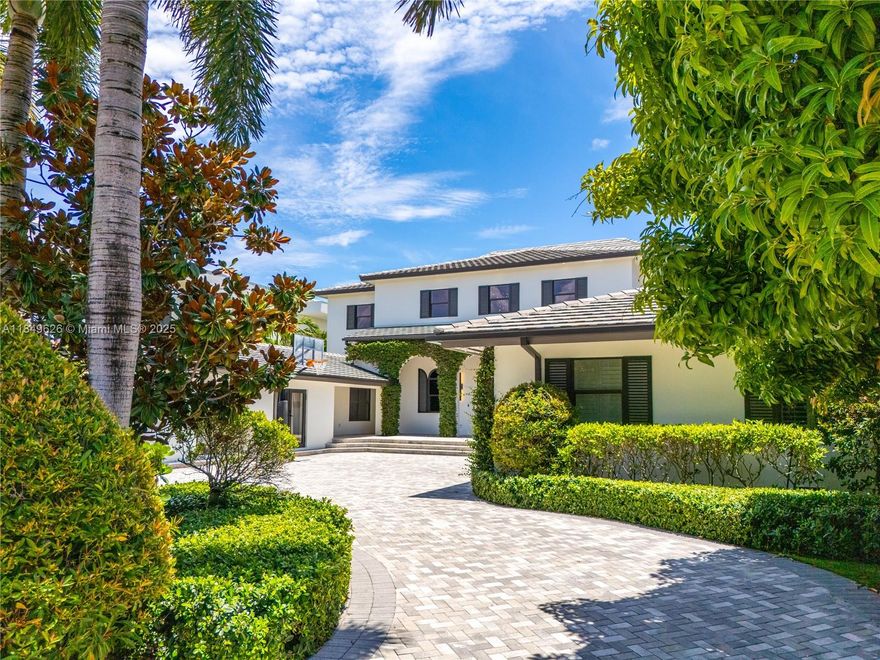 Step into the refined elegance of Villa Intracoastal, an architectural jewel perfectly positioned along Fort Lauderdale’s shimmering waterways. This 6,500+ square foot masterpiece combines contemporary design with a serene waterfront setting, where floor-to-ceiling glass invites natural light and frames sweeping views of the Intracoastal. From its bold art installations to its bespoke furnishings, every corner has been curated for those who appreciate both style and substance.