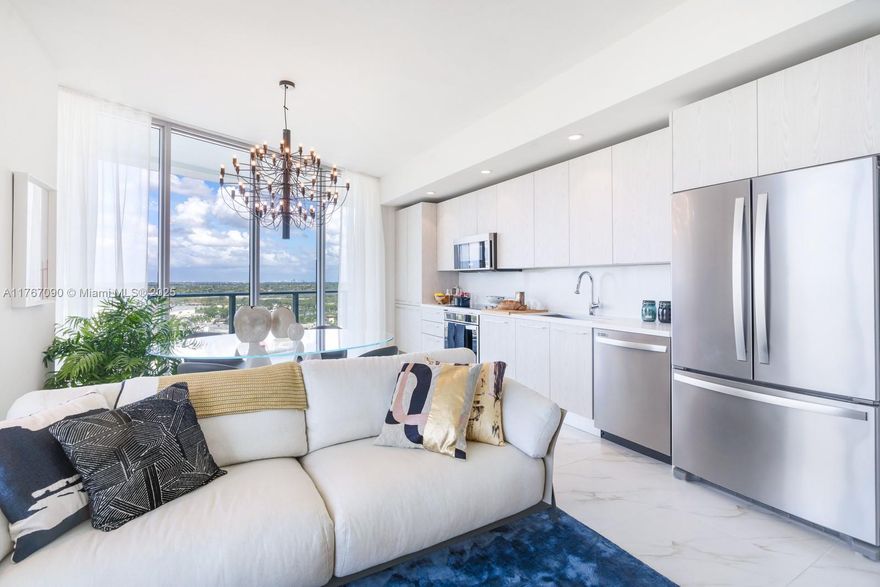 LIMITED TIME OFFER FOR HOMEOWNERS!!! NO HOA FOR 2 YEARS AND 4.9% INTEREST RATE FOR FIRST 3 YEARS, INCLUDING 2 PARKING SPOTS! This new construction premium residence of 1,018 sq + 318 sq ft of wraparound balcony, boasts a stylish, open layout that maximizes light and captures stunning city views. Designed by the globally acclaimed YOO Design Studio, in collaboration with the renowned Oppenheim Architecture, One Metropica is a 28-story condominium directly across from the Sawgrass Mills Mall and surrounded by ample shopping, dining and entertainment. The building is also steps away from Amerant Arena and has easy access to several major highways. Restrictions may apply. Call today for more details.