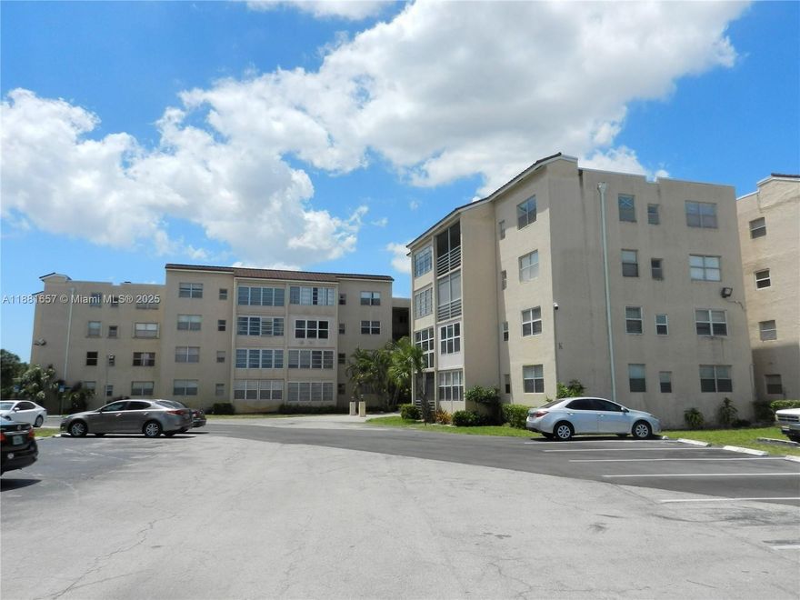 *Peaceful condo with a view located within guard GATED community in the heart of Lauderdale Lakes *55+ adult community *Immaculately clean *Updates throughout *Newer appliances *Upgraded luxury flooring throughout living areas - tile in bathrooms *TWO walk-in closets in bedroom *Screened in covered patio overlooking garden, clubhouse and pool area *Rolladen shutters on patio *Storage room *2nd floor unit - building with elevator *Laundry facilities on each floor *1 assigned space *Ample guest parking *Community features tons of amenities including resort pool clubhouse, exercise room, sauna, library, BBQ area, tennis/pickleball courts, and social activities *Cable, water, and trash removal included *No pets