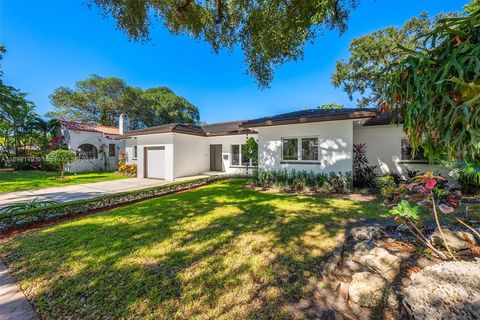 A home in Coral Gables