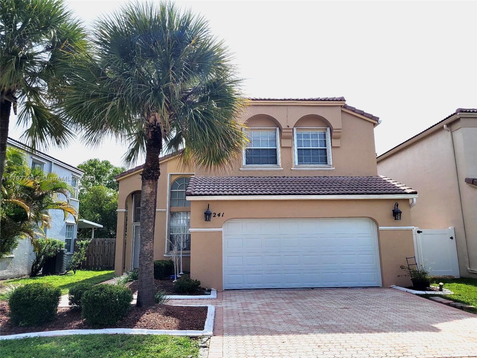 Rental Property at 241 Nw 154th Ave, Pembroke Pines, Miami-Dade County, Florida - Bedrooms: 3 
Bathrooms: 2  - $3,800 MO.