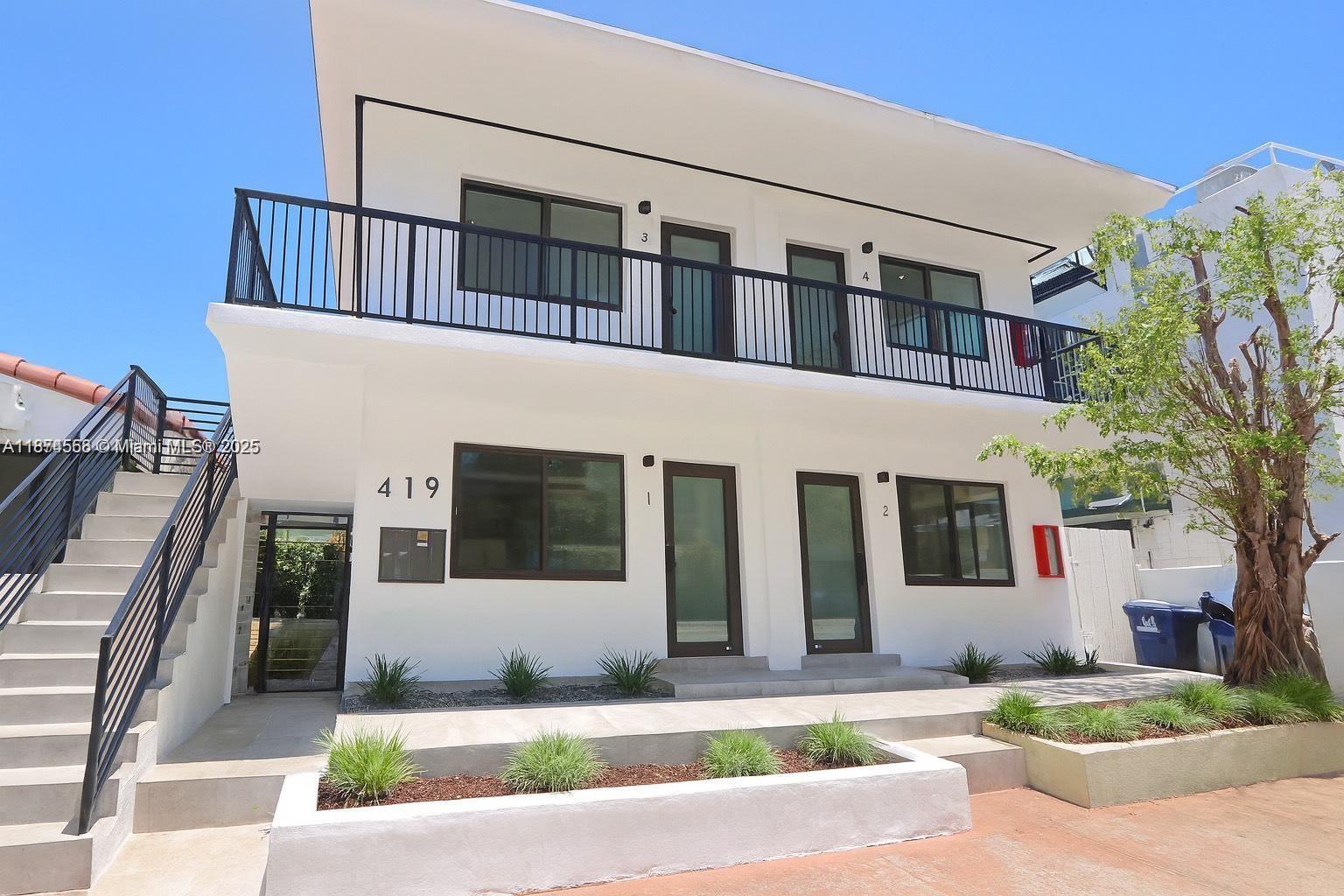 Gorgeous, completely remodeled 1 bed / 1 bath steps from the beach! This unit offers brand-new impact windows, upgraded plumbing/electrical, a modern kitchen with premium finishes, stylish bathrooms, new AC, and new flooring throughout. Walk to the ocean, restaurants, and shops while enjoying the comfort of a like-new boutique building. Laundry on site. These units will not last long. Act quickly! First, Last, and Security Required. With good credit and income, last month's rent can be eliminated from up-front requirements.