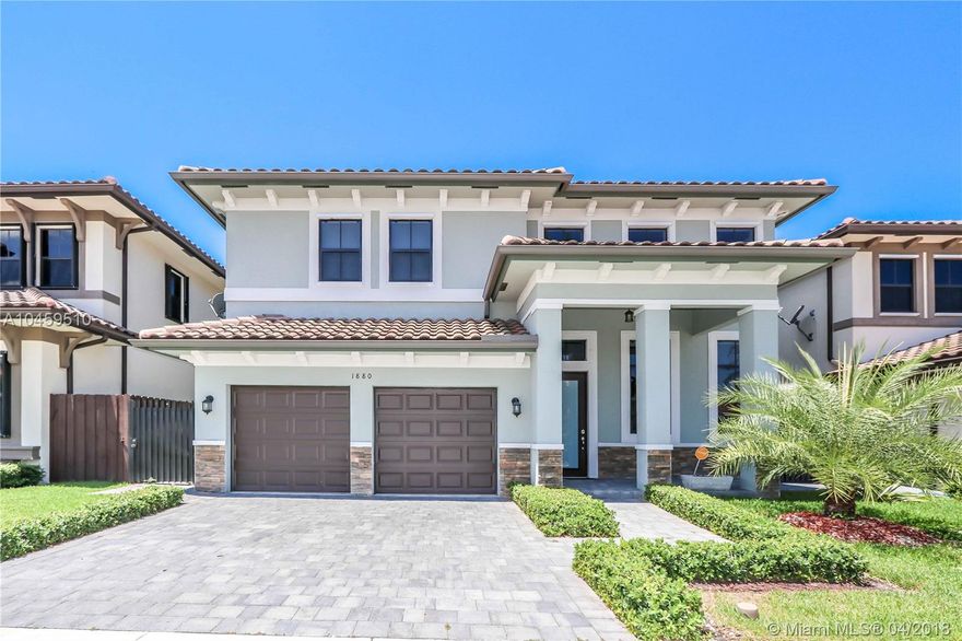 MINT CONDITION!!! Move-in Ready 5 bed/4 bath beautiful home, high ceilings, looks like new, spacious kitchen. Granite counter tops, white cabinets, top of the line stainless steel appliances, 1 bed and full cabana bath on first floor, dimming lights. Laminated floors stairs and hallway, Dream master bedroom, lots of closets, excellent location, NO ASSOCIATION, Hot Tub NOT INCLUDED but can be negotiable. Great schools stores and highway in minutes, close to future Kendall Parkway Highway Project. Easy showings your client won't be disappointed.