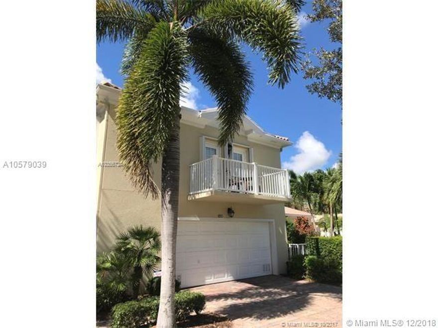 Annual Rental Only! Charming 1 bedroom, 1 bath apartment located in Tuscany of Abacoa. Unit has its own private entrance and designated parking spot. The unit comes furnished and has fulll bath, stackable washer / dryer and a private balcony. Utilities are included - electric, water and sewer. Unit is above the garage so there is no access to the main house.