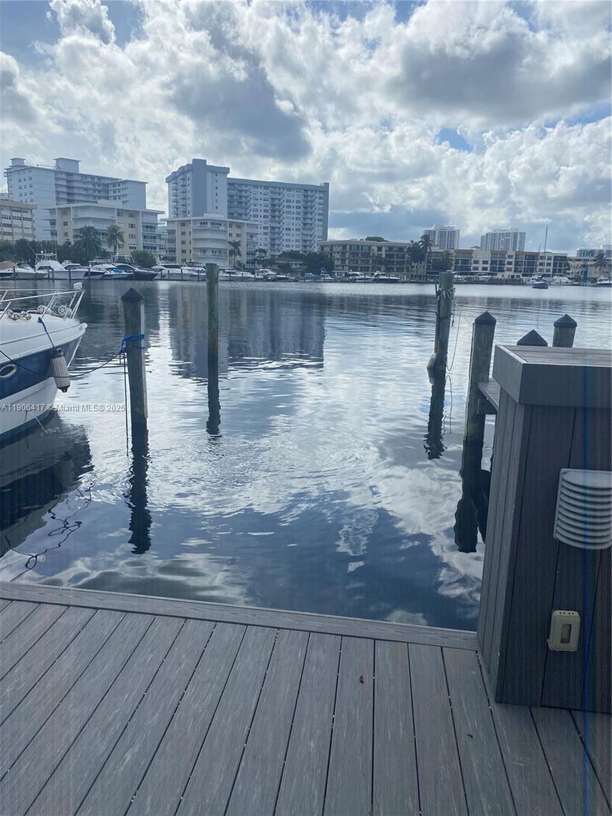 45 Foot BOAT SLIP WITH ELECTRIC AND WATER  AVAILABLE FOR ADDITIONAL $300 WITH UNIT RENTAL OR $600 TO SOMEONE ELSE WHO LIVE IN THE BUILDING.  ONE BEDROOM ONE BATHROOM WITH POOL AND WATER VIEWS.  WALKING DISTANCE TO THE BEACH, PUBLIX, WALMART, GYM AND RESTAURANTS.  AVAILABLE IMMEDIATELY.  PLEASE CALL LISTING AGENT FOR SHOWINGS.