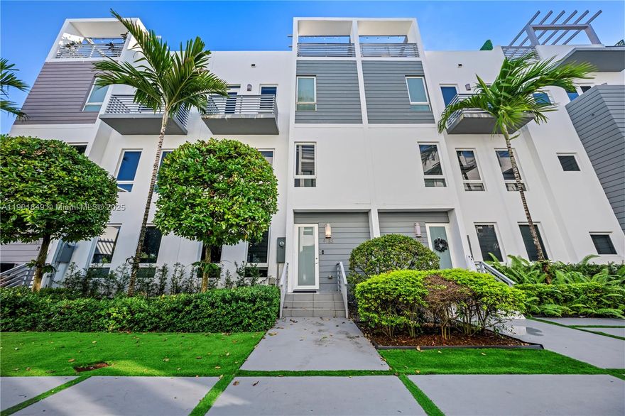 Welcome home to this exceptional 4-bedroom + 3.5-bath residence nestled in the boutique, gated courtyard community of Contempo in Doral. Built recently and designed for modern living, this three-level townhome offers approximately 2,335 sqft of refined living area. Stainless steel appliances, 2 Car Garage and a roof top terrace with outdoor kitchen perfect for entertaining.