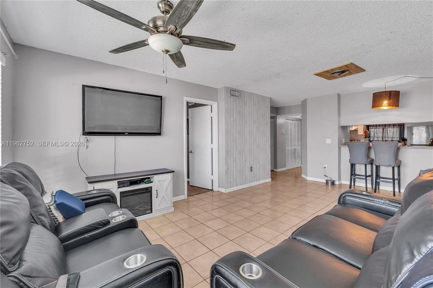 Currently Zoned For Top Rated School MSD Marjory Stoneman Douglas Parkland. Check Out This All Ages Amazing 2 Bedroom / 2 Bathroom Corner Unit Condo Located In Country Gardens, Coral Springs! This Well-Maintained Condo Is Located Minutes To Great Shopping, Dining, And Public Transportation. Bright And Airy Layout With Tile Floors. The Kitchen Features Stainless Steel Stove/Oven And Refrigerator, Pantry Storage, And A Breakfast Bar. This Home Features A Washer And Dryer. Newer AC (2019). Tankless Hot Water Heater, And More. Large Primary Bedroom Has A Walk-In Closet And Ceiling Fan. The Spacious Primary Bathroom Has A Toilet, Shower, And Separate Vanity. The Second Full Bathroom Has A Tub/Shower Combo. Low HOA Fee And Still Covers Water, Sewer, Roof Repairs. Exterior Insurance & A Community Pool. Pets Allowed. Great Opportunity In A Desirable Location!