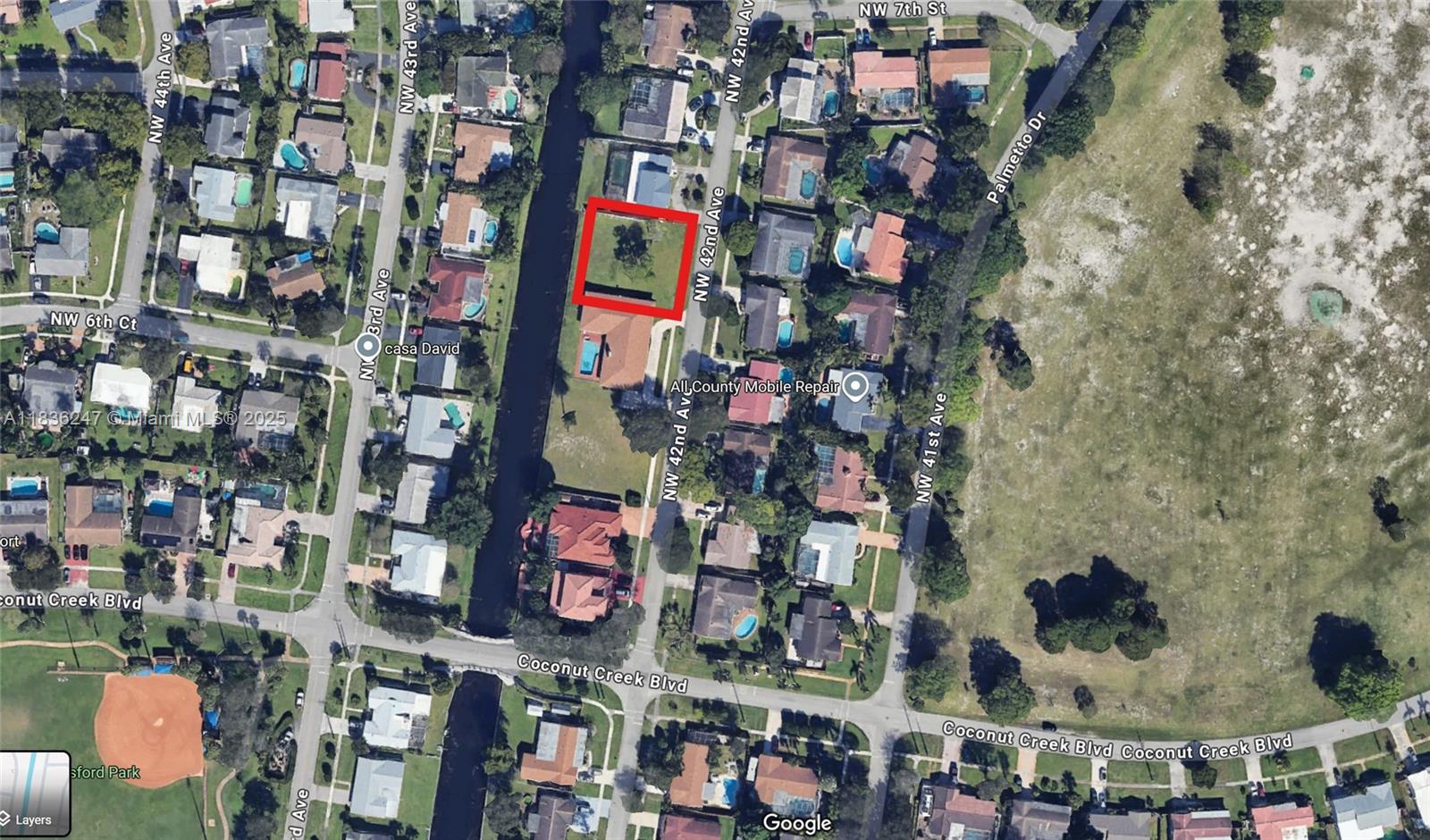 Don't miss this exceptional chance to own one of the few remaining vacant lots in highly sought-after Coconut Creek — known as the “Butterfly Capital of the World” and celebrated for its lush landscapes, family-friendly atmosphere, and top-rated schools.
Nestled on NW 42nd Avenue, this 9,000 square foot parcel offers the perfect canvas for your dream home or a high-return investment property. Zoned for residential development, the lot provides ample space for a custom-designed single-family home with a pool, garden, or expansive outdoor entertaining area.
