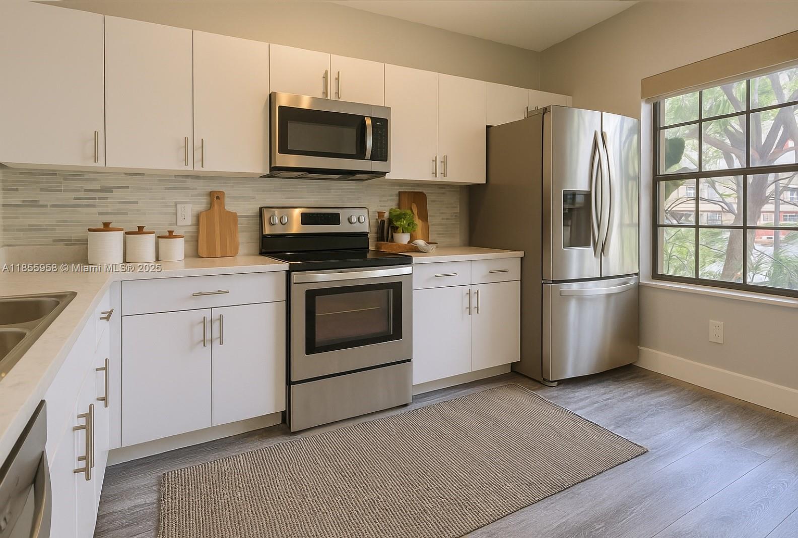 This modern, spacious remodeled corner townhouse is located in the esteemed gated community of Pelican Pointe. It offers two master bedrooms, each with its own master bathroom, plus an additional half bath on the first floor. The home is carpet-free and updated. Conveniently, centrally located in the heart of Pembroke Pines, just minutes from Pembroke Mall, The Shops at Pembroke Gardens, major highways, hospitals and more. Residents can enjoy exceptional community amenities, including pool, tennis court, gym and clubhouse. The townhouse also provides two parking spaces conveniently situated right in front of the home. Perfectly located, it also offers access to great schools & includes cable & internet. Don’t miss this opportunity to make this townhouse the perfect place to call home!