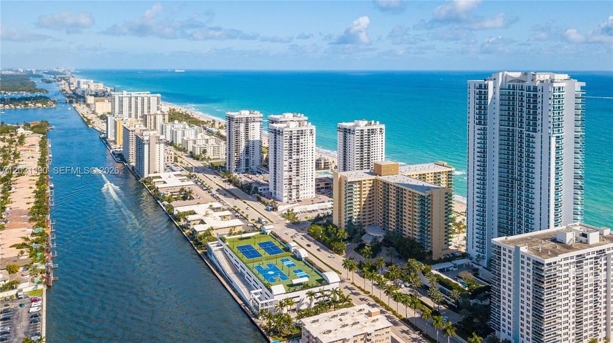 Rare opportunity to own in The Wave Condo — a premier beachfront building with direct beach access right on the Hollywood Broadwalk! This bright 16th-floor studio features an open-concept layout, tile floors, granite countertops, white cabinetry, stainless steel appliances, and an updated bathroom with modern fixtures. Enjoy world-class amenities including a full gym, jacuzzi, and beach service. Primary residence, vacation home, or investment — this one has it all!