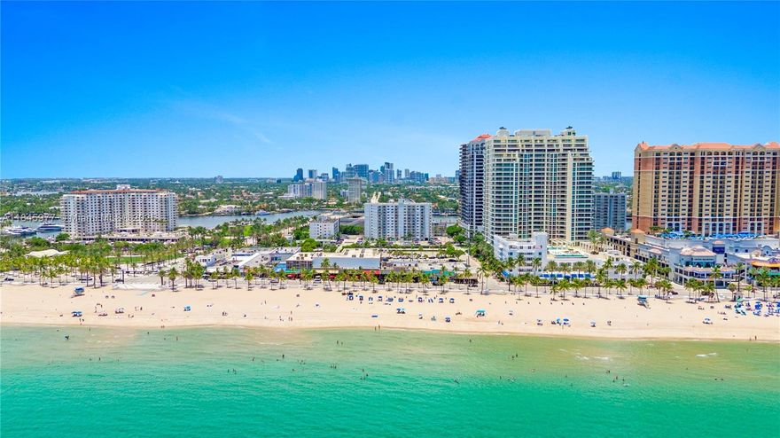 Direct Ocean Views from every window and balcony. Centrally located in Las Olas. 
LOCATION LOCATION!! 
Two blocks from the Ocean and the Beach. Ceramic tile floors throughout. Building features a Pool, Social room, security cameras. . 15 Minutes to Fort Lauderdale to Airport and Port everglades Cruise Port. One block from las Olas Blvd, Shops, Water Taxi, Dining, Banking. 
One assigned parking space. 
Special Assessment already paid by seller, The building has full reserves, and inspections passed. Unit can be rented 4 times a year!
Click on "VIRTUAL TOUR" to see this beautiful unit from the comfort of your home!
EASY TO SHOW!!