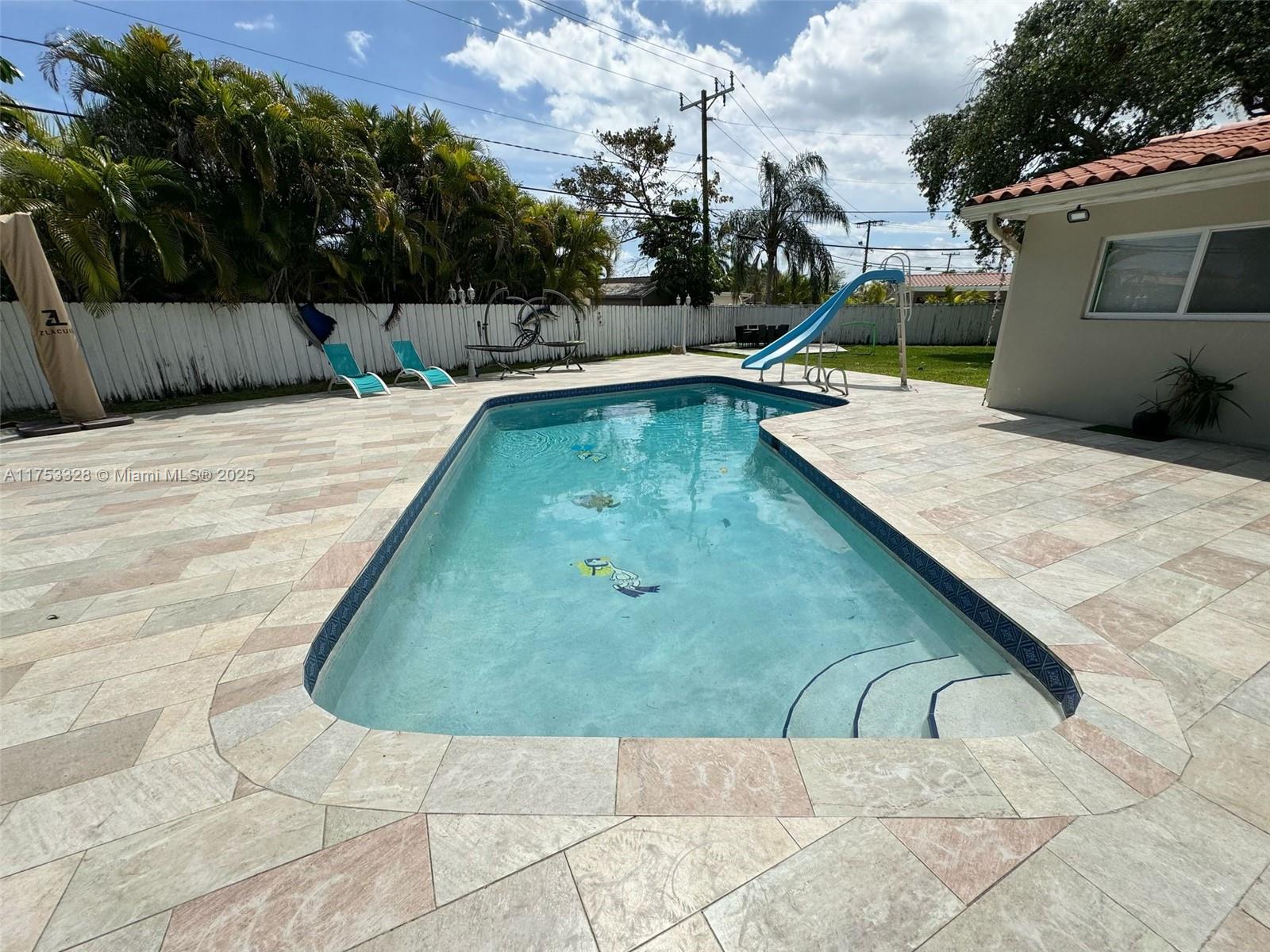 Prime location! This stunning single-family home in Highland Lakes offers 5 spacious bedrooms and 3 bathrooms. It has a large kitchen, plenty of storage space, a laundry room, and impact windows and doors. The huge backyard spans 15,675 sqft, featuring a pool, fruit trees, and multiple seating areas. Additionally, there's a generator on the property. It is a beautiful, quiet, and safe neighborhood. Minutes away from top-rated schools, shopping centers, and dining options.