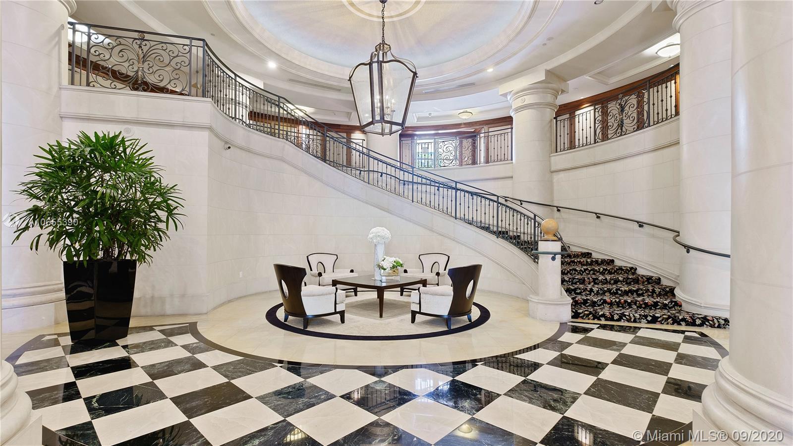 Enjoy all that Key Biscayne has to offer! 3 b/r, 3 baths, 2510 sq. ft. with ocean, skyline, pools and garden views nestled across 1,000 feet of beach frontage. Full-service building and complex with many amenities for all. 2 undercover assigned parking spaces. ***MASK REQUIRED TO ENTER BUILDING AND UNIT***