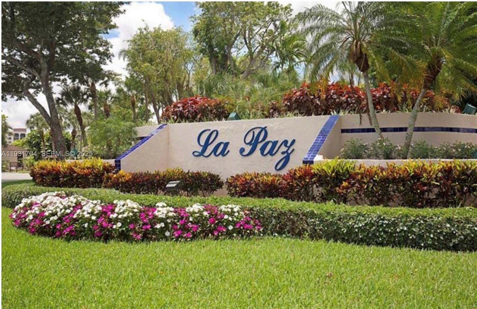 LA PAZ AT BOCA POINTE - Residential Lease