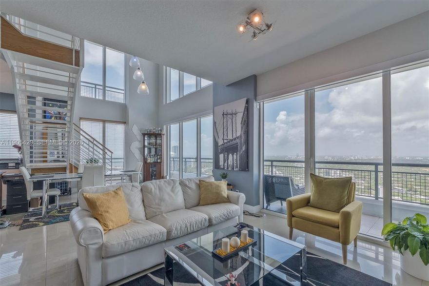 Live above it all in this rare 34th-floor, two-story "01" corner unit in Brickell. Featuring stunning panoramic views, bright modern interiors, and two private balconies. Located in Miami's wonderful Infinity building. This immaculate home offers ultimate, luxurious, and turnkey city living. This beauty is very well cared for and lived in by the owner. Only 7 miles from Miami International Airport and steps from Brickell's best dining. Miami Beach is only 8 miles away. Investor-friendly with 30-day minimum rentals.