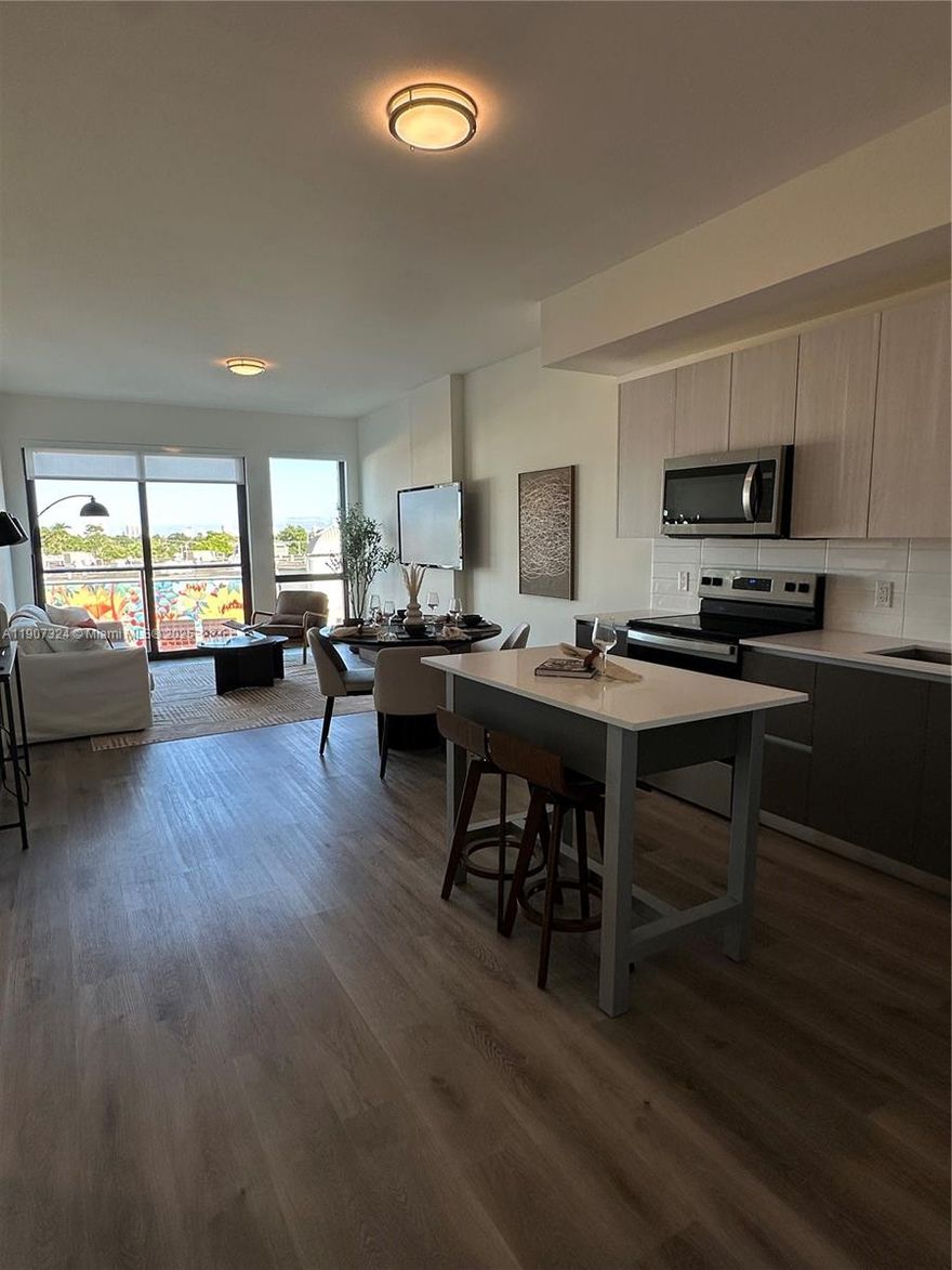 Enjoy 2 months free rent on spacious one-bedroom residences, thoughtfully designed to blend style, comfort, and function.

Each home features an open-concept layout with designer finishes, premium appliances, 9-foot ceilings, walk-in closets, private patios, and in-unit washer and dryers.

Residents enjoy access to a boutique-style community offering exceptional amenities, including a Peloton-equipped fitness center, resident café and lounge, professional podcast studio, children’s playroom, and an elevated outdoor terrace perfect for relaxation or entertaining.

Experience the charm of a peaceful neighborhood with the convenience of city living—just minutes from Fort Lauderdale beaches, top dining, shopping, and Jaco Park.