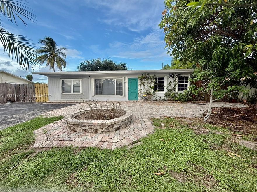 Beautifully renovated 3-bedroom, 1-bath home in the heart of Pompano Beach. This move-in ready residence features a modern kitchen, updated bath, and new finishes throughout. Enjoy your private backyard oasis with a sparkling pool, perfect for entertaining or relaxing. Home includes washer and dryer for added convenience. Great location near beaches, shopping, dining, and major highways. Rapid approval. Will not last long!