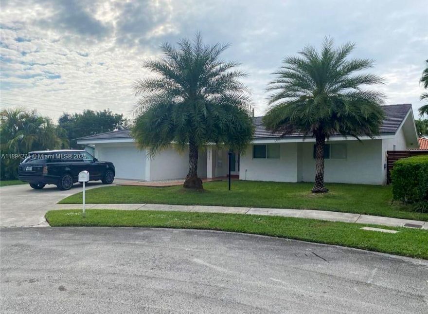 Charming fully furnished 3-bedroom, 2.5-bath home with 1,809 sq. ft. of living space located in a cul de sac. This home is in the much desired neighborhood of Kendallwood with only one entrance/exit on sw 87th avenue.  Features an open layout, bright living areas, updated kitchen with stainless steel appliances. The bedrooms have hardwood floors and the rest of the home has white ceramic flooring. Also includes a private fenced backyard perfect for relaxing or entertaining. Home has impact windows and doors all around. Includes a 2-car garage and plenty of natural light throughout. Close to Baptist Hospital, Dadeland Mall, and top schools. Enjoy easy access to US-1, the Florida Turnpike, and the Palmetto Expressway, making commuting a breeze. Family-friendly area with parks, shopping,