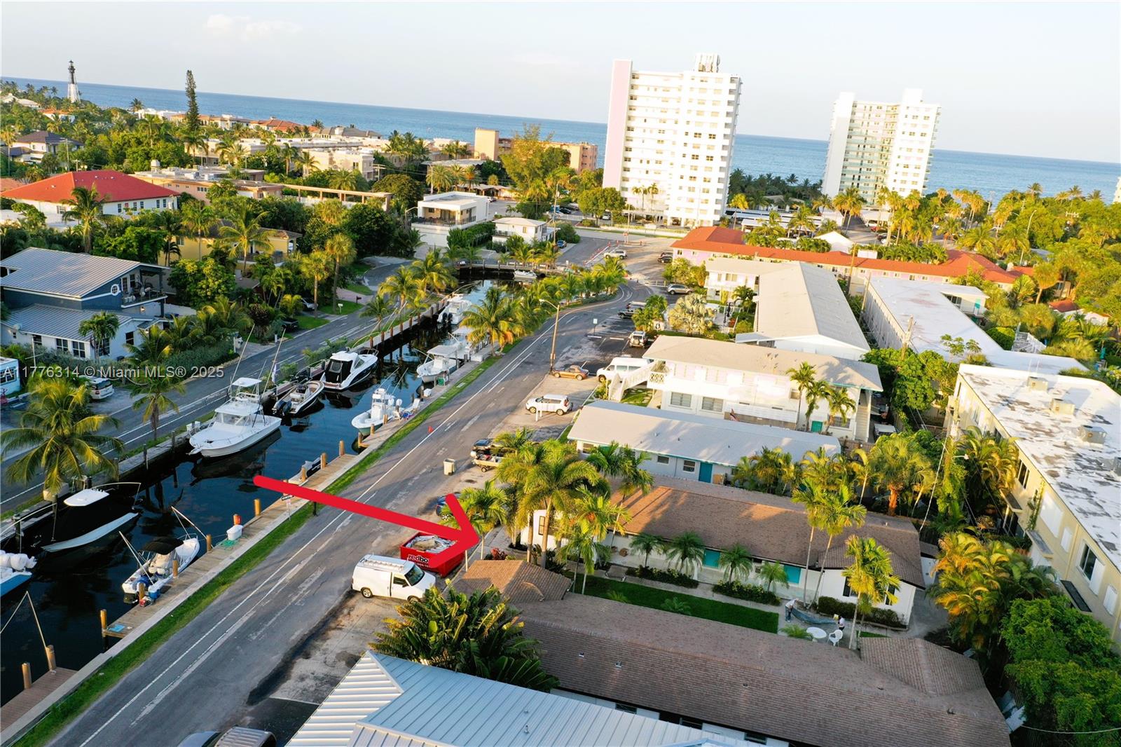 Rental Property at 3210 Canal Dr 8, Pompano Beach, Broward County, Florida - Bedrooms: 1 
Bathrooms: 1  - $2,500 MO.